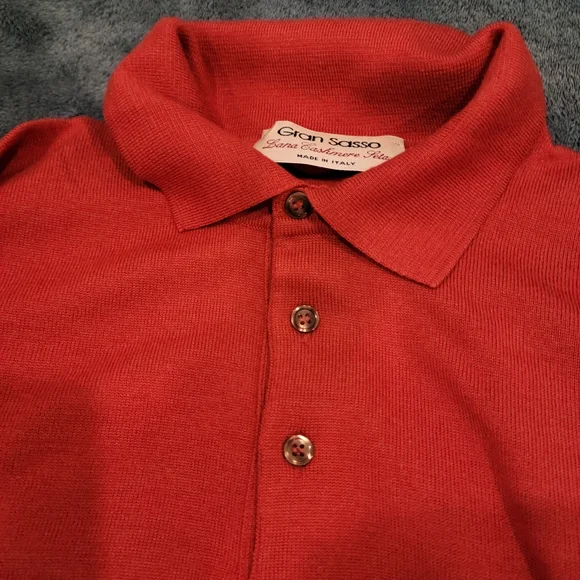 Gran Sasso Orange Sweater